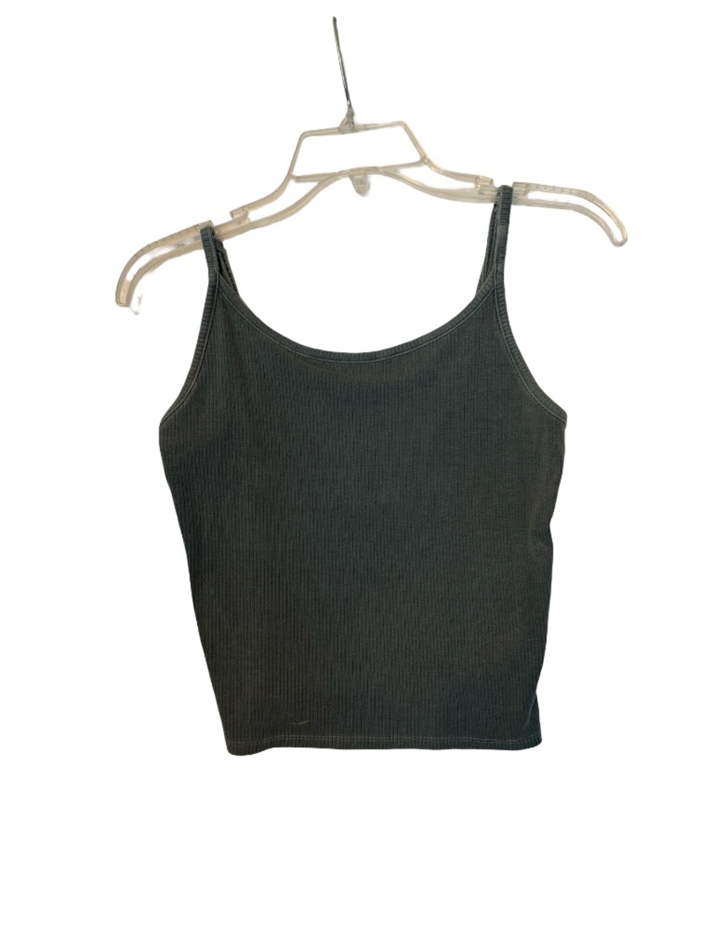 Green American Eagle Cropped Tank